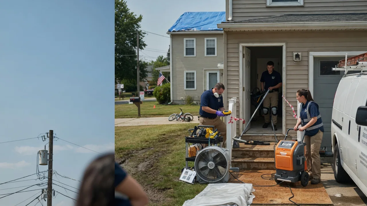 Water Damage Repair in Allenton, WI near me